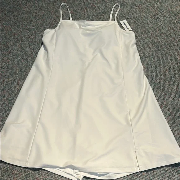 White Athletic Dress NWT size large cotton - Picture 13 of 13
